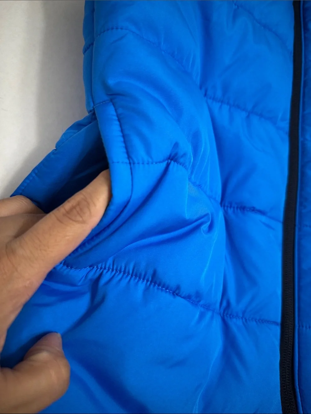 PUMA Blue Navy Puffer Vest Youth Kids Size Small 7/8
